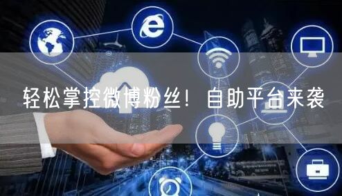 轻松掌控微博粉丝!自助平台来袭