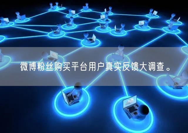 微博粉丝购买平台用户真实反馈大调查。
