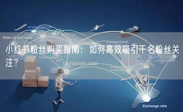 小红书粉丝购买指南:如何高效吸引千名粉丝关注?