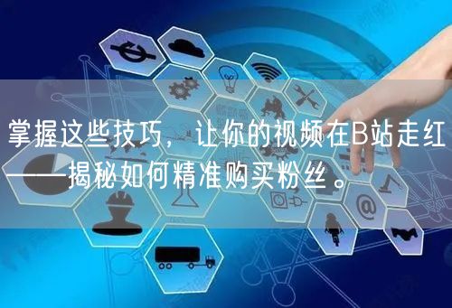 掌握这些技巧,让你的视频在B站走红——揭秘如何精准购买粉丝。